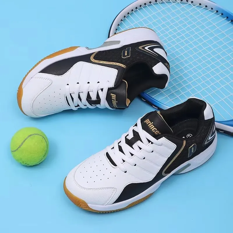Badminton Lovers - Chaussures de badminton professionnelles en cuir