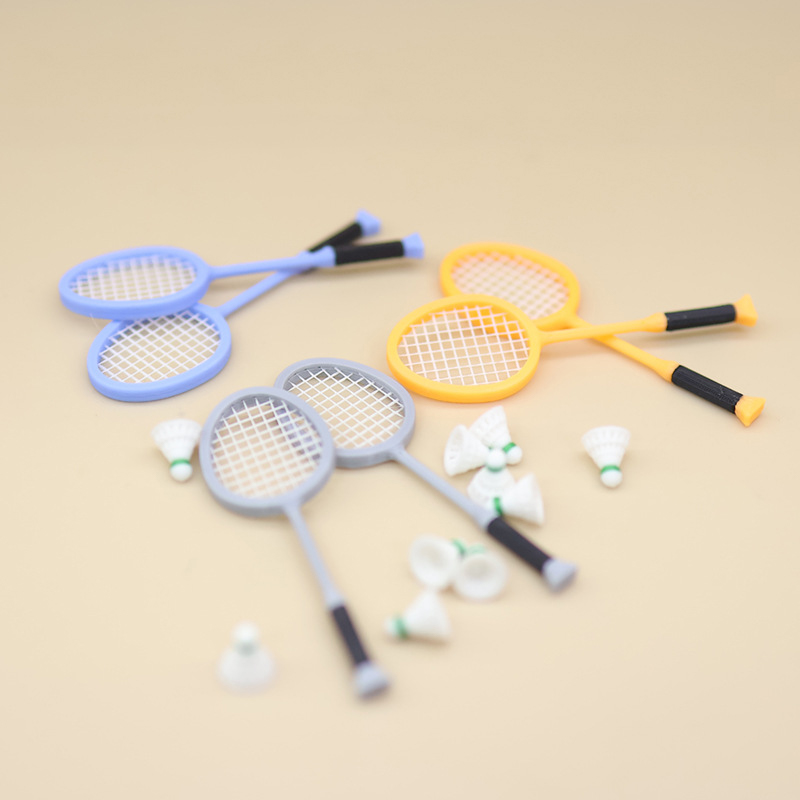 Badminton House - 1 paire de mini raquettes de