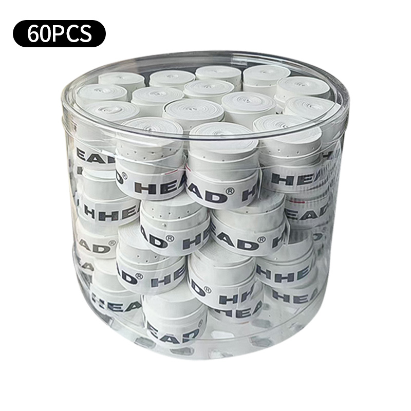 Racket Vibration Dampener - 60 pièces surgrips Premium poignée collante