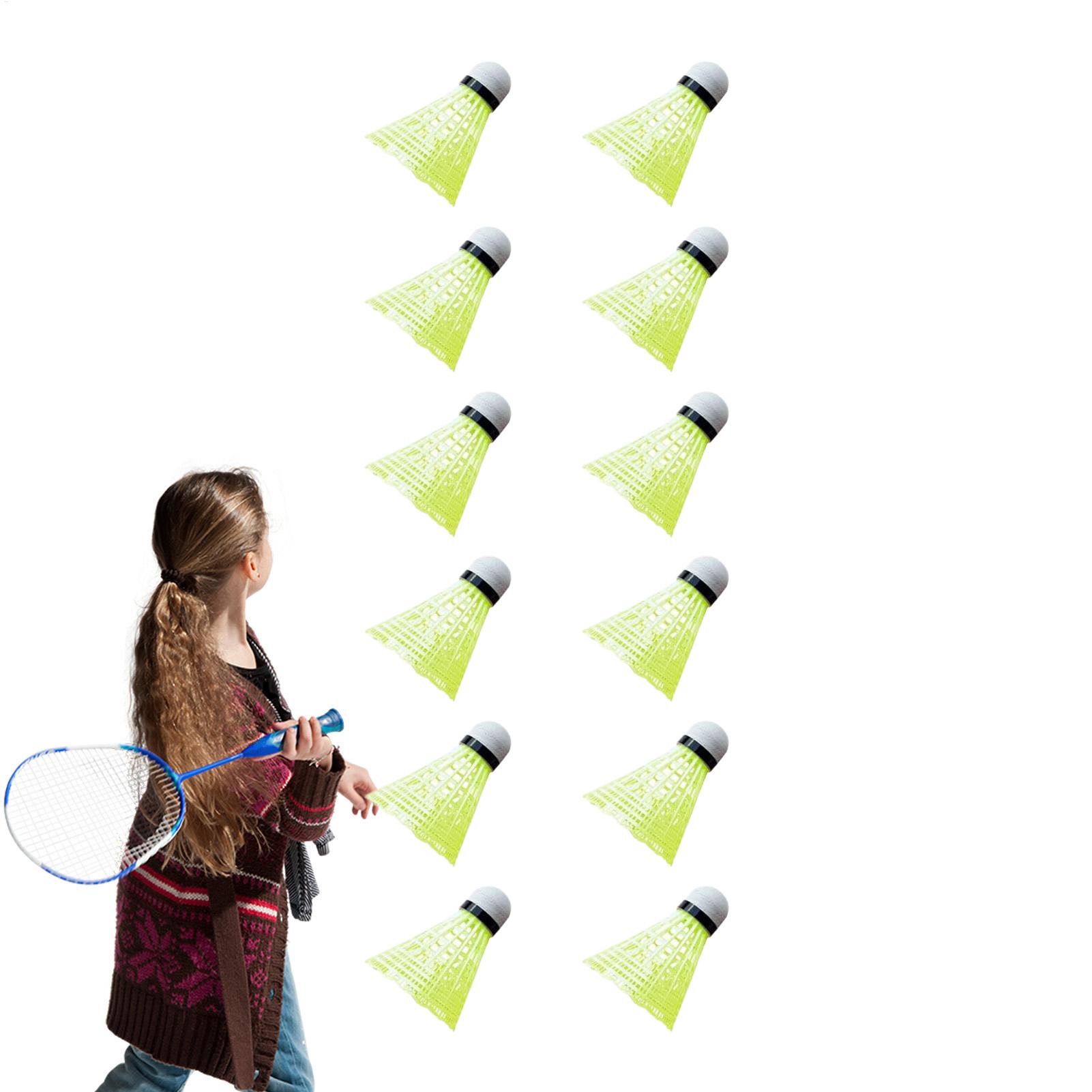 Volants de badminton, 12 pièce - Nylon Shuttlecock 12 avis et prix