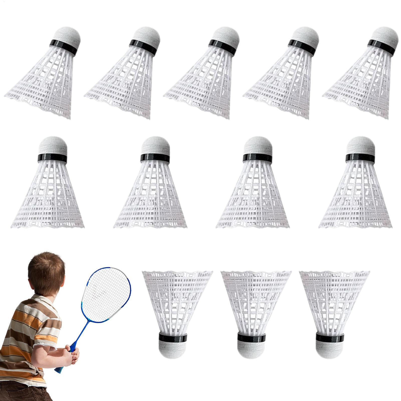 Balle de badminton, 12 pièces, - Nylon Shuttlecock 12 avis et prix