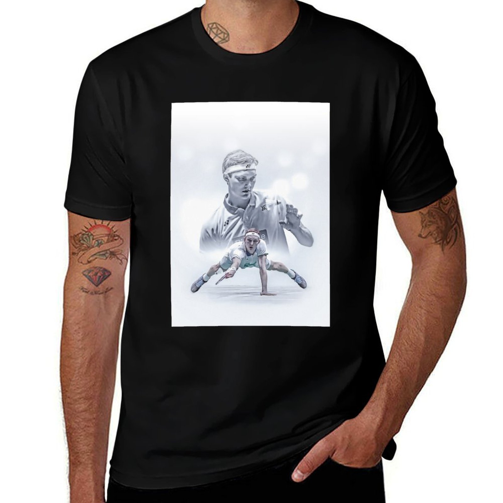Viktor Axelsen - T-shirt de ba - Badminton Denmark avis et prix