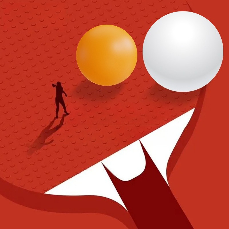 Balle de tennis de table de 55 - Badminton House avis et prix